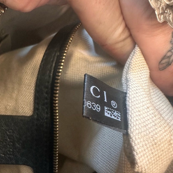 Gucci Blue Diamante Medium Catherine Dome Handle two way Women's Bag with wallet - Picture 15 of 16